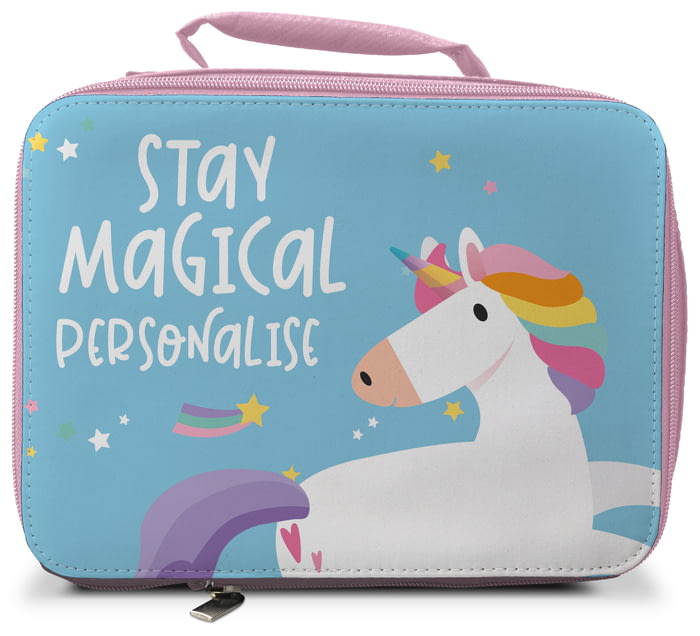 unicorn insulated lunch bag