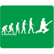 Personalised Evolution Mouse Mat For Cricket Players