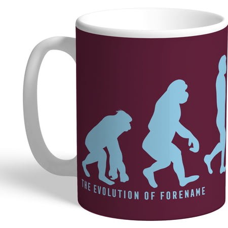 Personalised Burnley FC Evolution Mug