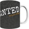 Personalised Wallace And Gromit Feathers "Wanted" Mug
