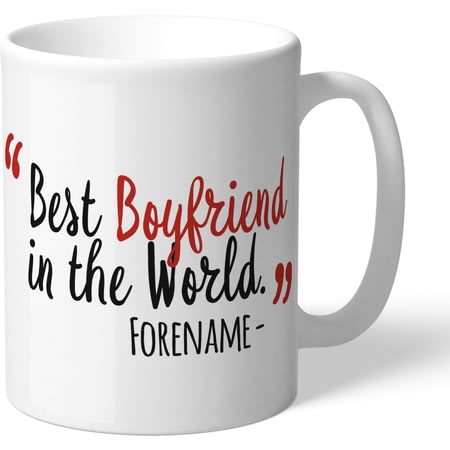 Personalised Nottingham Forest Best Boyfriend In The World Mug