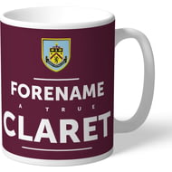 Personalised Burnley FC True Claret Mug