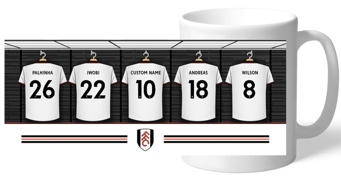 personalised fulham shirt