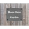 Personalised Large Slate Plaque/Sign with wall fixings - 25x20cm - Garden, Shed, House sign