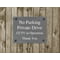 Personalised Large Slate Plaque/Sign with wall fixings - 25x20cm - Garden, Shed, House sign