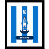 Personalised Huddersfield Town AFC Player Figure Framed Print