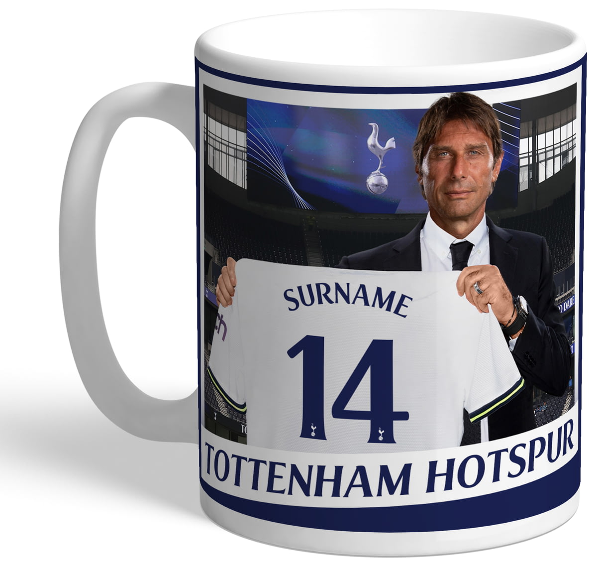 Personalised Tottenham Hotspur Manager Mug from Go Find A Gift