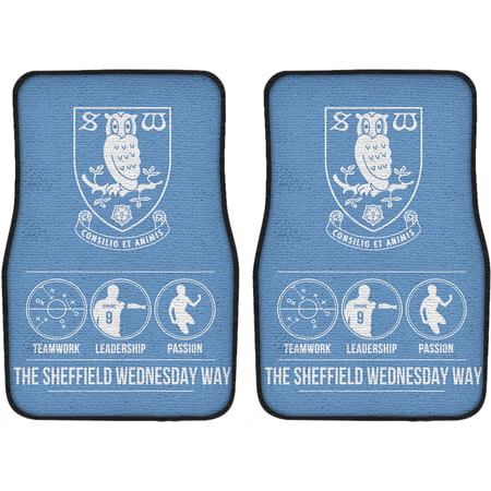 Personalised Sheffield Wednesday FC Way Front Car Mats