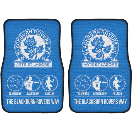 Personalised Blackburn Rovers FC Way Front Car Mats