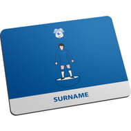 Personalised Cardiff City Player Figure Mouse Mat