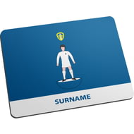 Personalised Leeds United FC Player Figure Mouse Mat