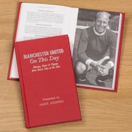 Personalised Manchester United On This Day Football History Book