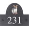 Personalised Rat Wildlife Animal Motif Slate House Name Or Number Plaque/Sign - 25x20cm