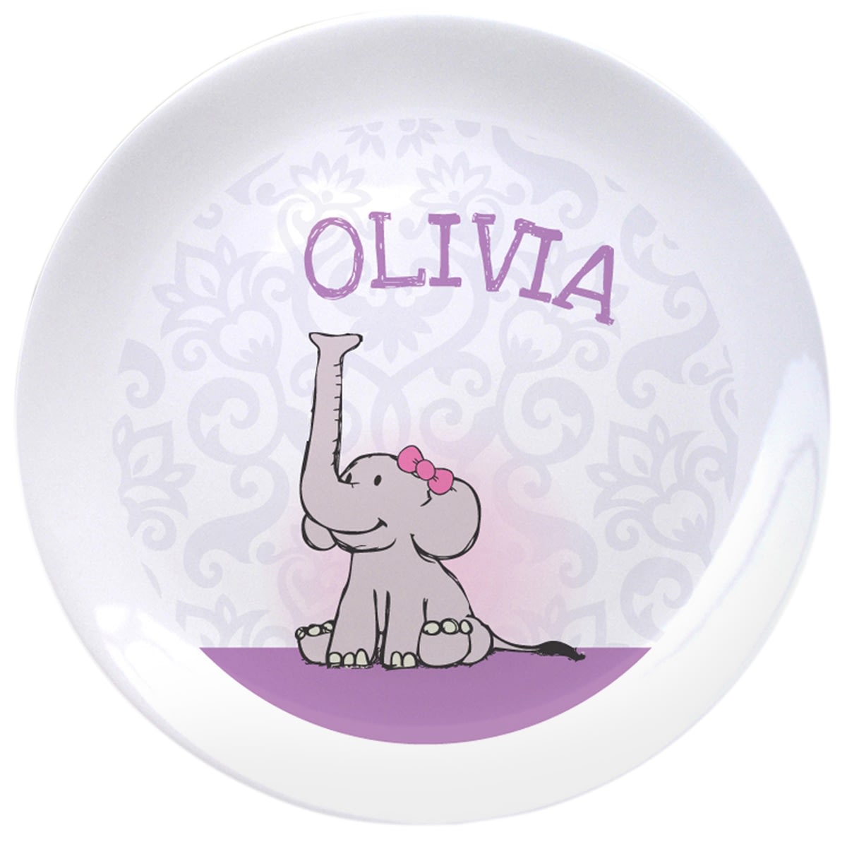 personalised baby plates