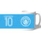 Personalised Manchester City FC Retro Shirt Mug