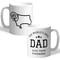 Personalised Derby County FC World's Best Dad Mug