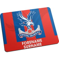 Personalised Crystal Palace FC Bold Crest Mouse Mat