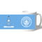 Personalised Manchester City FC Player Figure Mug