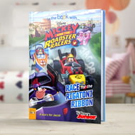 Personalised Disney's Mickey And The Roadster Racers Story Book