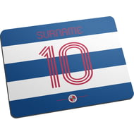 Personalised Reading FC Retro Shirt Mouse Mat