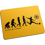 Personalised Wolverhampton Wanderers FC Evolution Mouse Mat