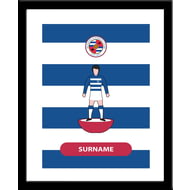 Personalised Reading FC Player Figure Framed Print