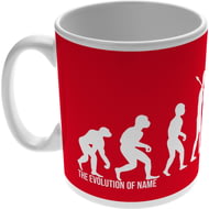 Personalised Karate, Judo, Martial Arts Evolution 11oz Ceramic Mug