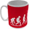 Personalised Karate, Judo, Martial Arts Evolution 11oz Ceramic Mug