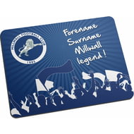 Personalised Millwall FC Legend Mouse Mat