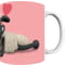 Personalised Shaun The Sheep Valentines 'I Love Ewe' Mug