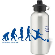 Personalised Birmingham City Player Evolution Aluminium Sports Water Bottle