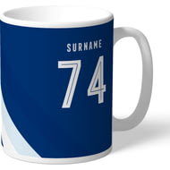 Personalised Millwall FC Stripe Mug