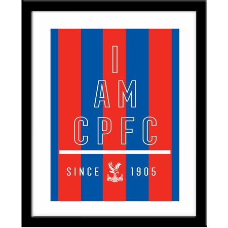 Personalised Crystal Palace FC I Am Framed Print