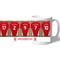 Personalised Middlesbrough FC Dressing Room Shirts Mug