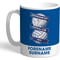 Personalised Birmingham City Bold Crest Mug