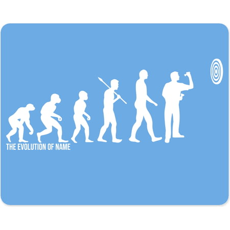 Personalised Evolution Mouse Mat For Darts Players