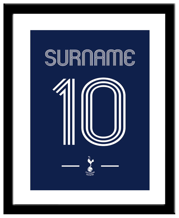 tottenham framed shirts