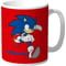 Personalised Sonic The Hedgehog Running Mug