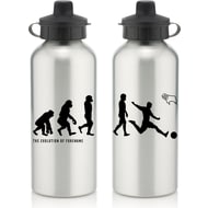 Personalised Derby County Player Evolution Aluminium Sports Water Bottle