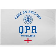 Personalised Queens Park Rangers FC Come On England 8ft X 5ft Banner