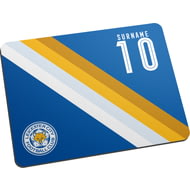 Personalised Leicester City FC Stripe Mouse Mat
