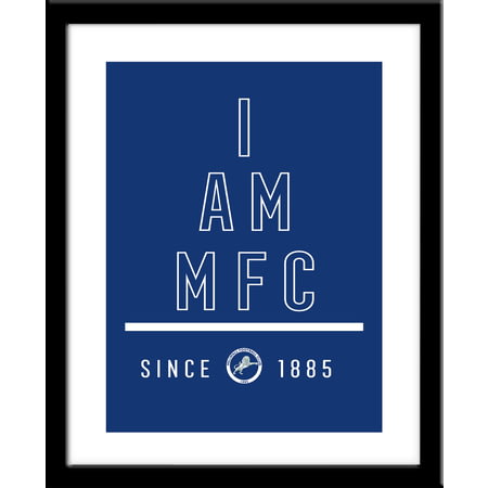 Personalised Millwall FC I Am Framed Print