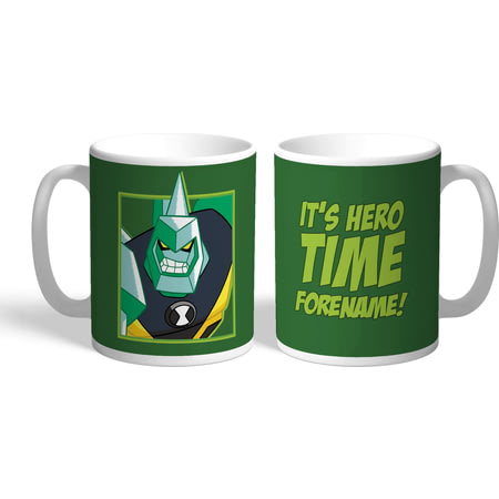 Personalised Ben 10 Diamondhead Hero Time Mug