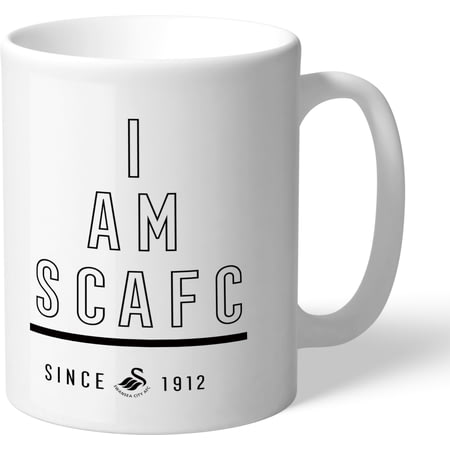 Personalised Swansea City I Am Mug