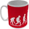 Personalised Mechanic, Handyman, Plumber Evolution 11oz Ceramic Mug