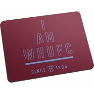 Personalised West Ham United "I am WHUFC since" Mouse Mat