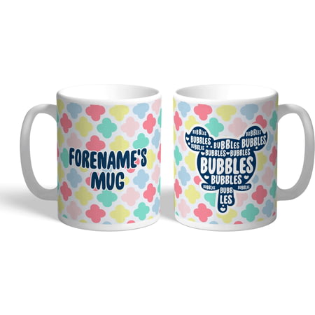 Personalised Powerpuff Girls Bubbles Silhouette Mug