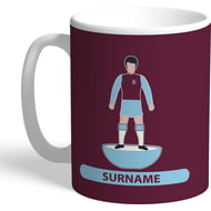 Personalised Burnley FC Player Figure Mug