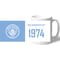 Personalised Manchester City FC 100 Percent Mug