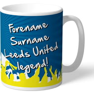 Personalised Leeds United FC Legend Mug